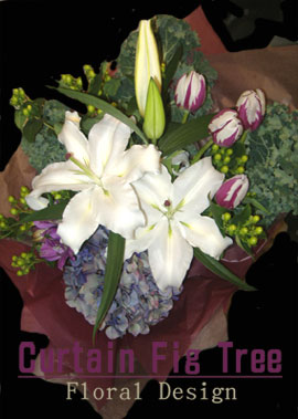 フラワーショップ Curtain Fig Tree / Floral Design Webサイト